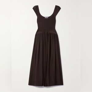 La Ligne Vivian Chocolate Brown Maxi Dress
